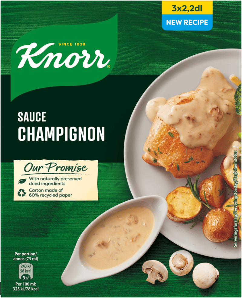 Champignon Knorr Sauce