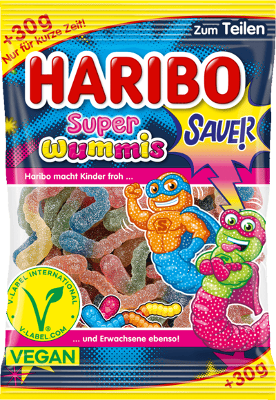 Modelbillede af Super Wummis Haribo 205g