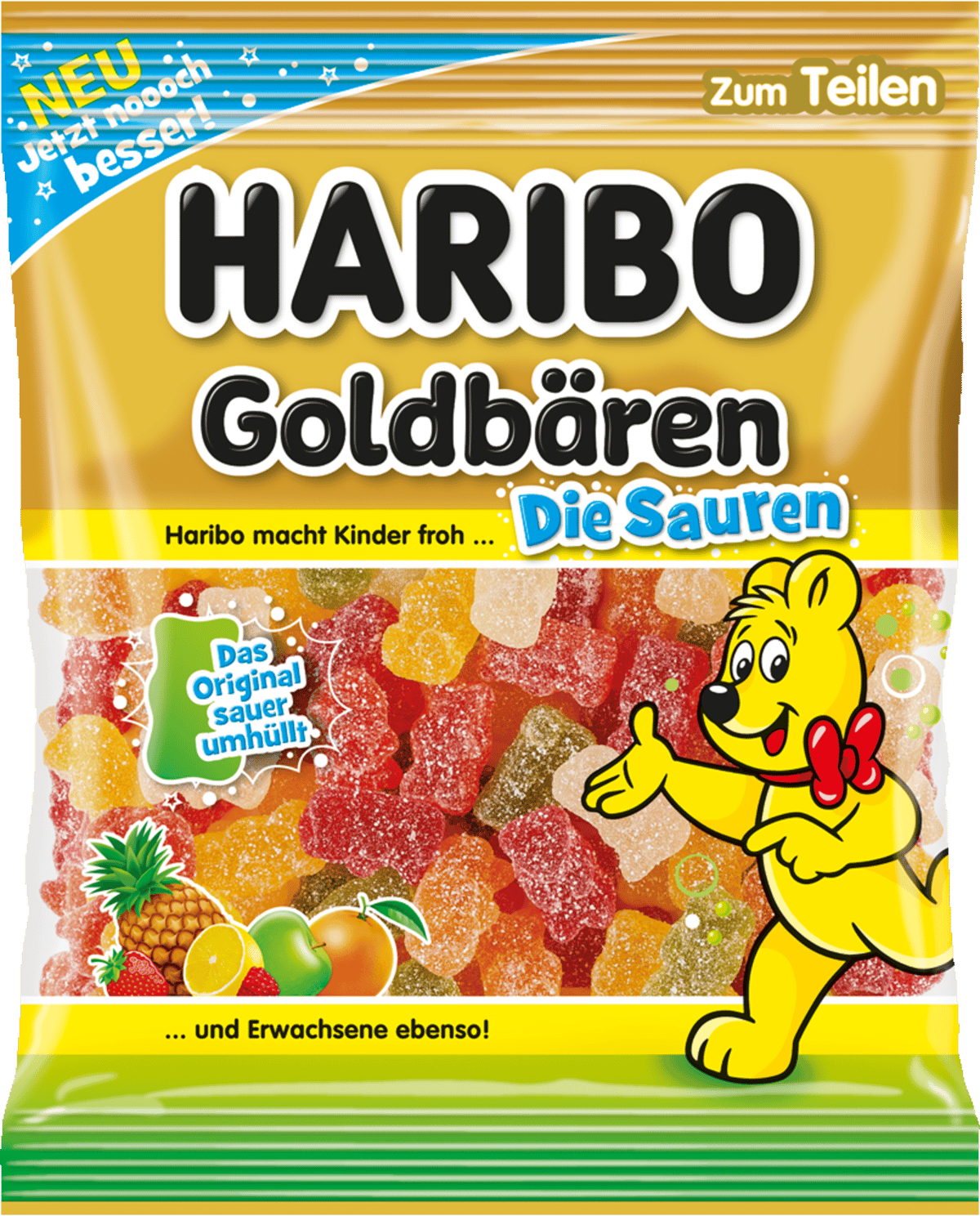 Haribo Goldbären Sauer 175g DE