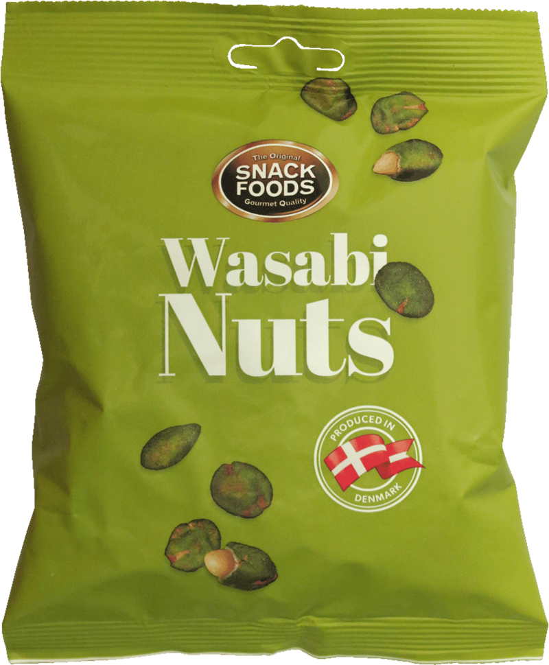 Snack Foods Wasabi Nuts
