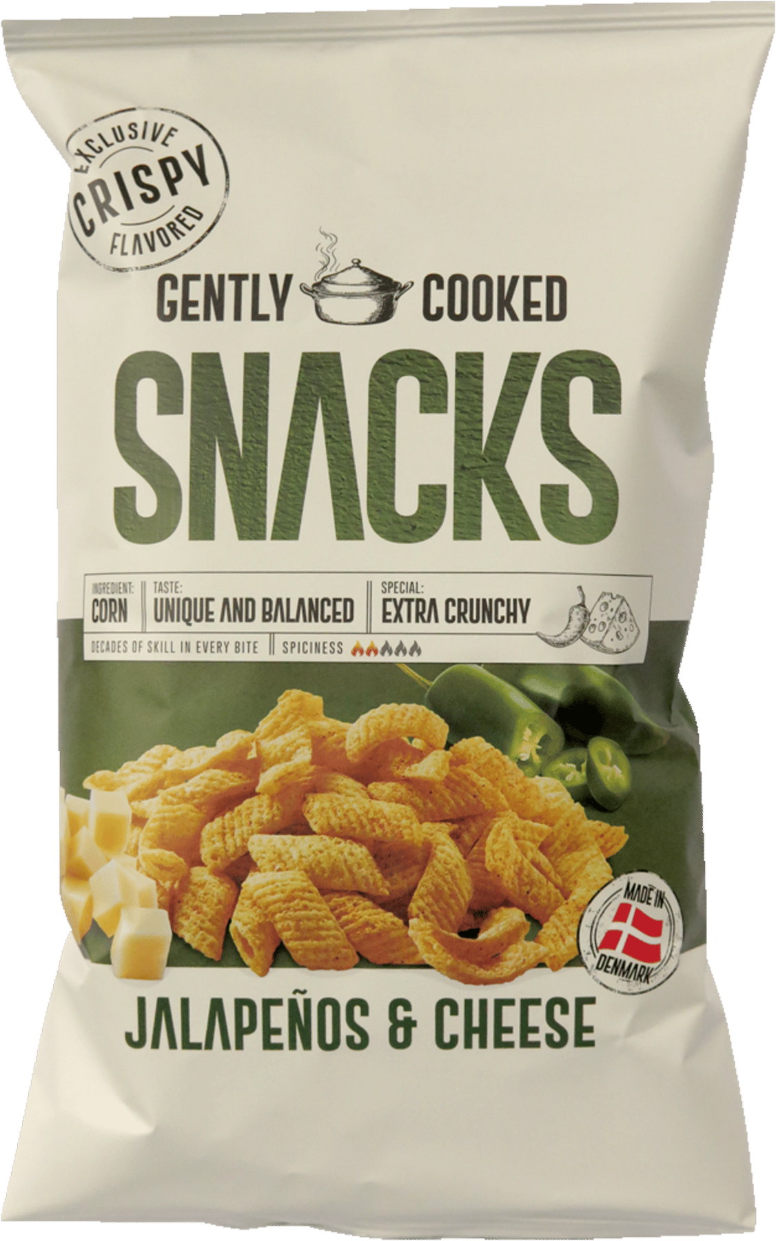 Corn Snack Jalapeño & Cheese 125 g