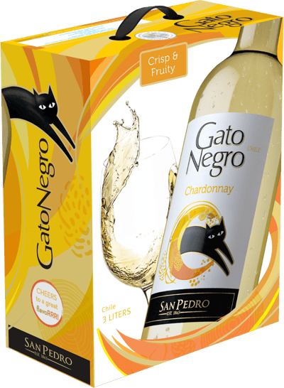 1 Bag-in-box Gato Negro Chardonnay BIB 3l