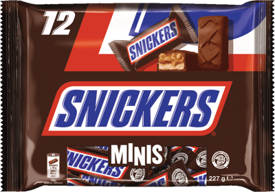 Modelbillede af Minis Snickers 227g