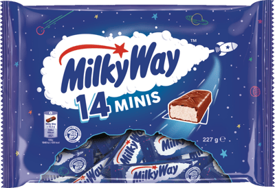 Modelbillede af Minis Milky Way 227g