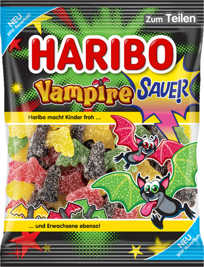 1 ps. Vampire Sauer Haribo 175g