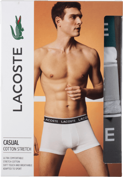 Modelbillede af Lacoste Boxer XL 3 pak Sort/Hvid