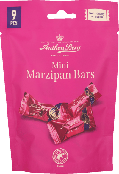 Modelbillede af Mini Marcipanbrød Anthon Berg 110g