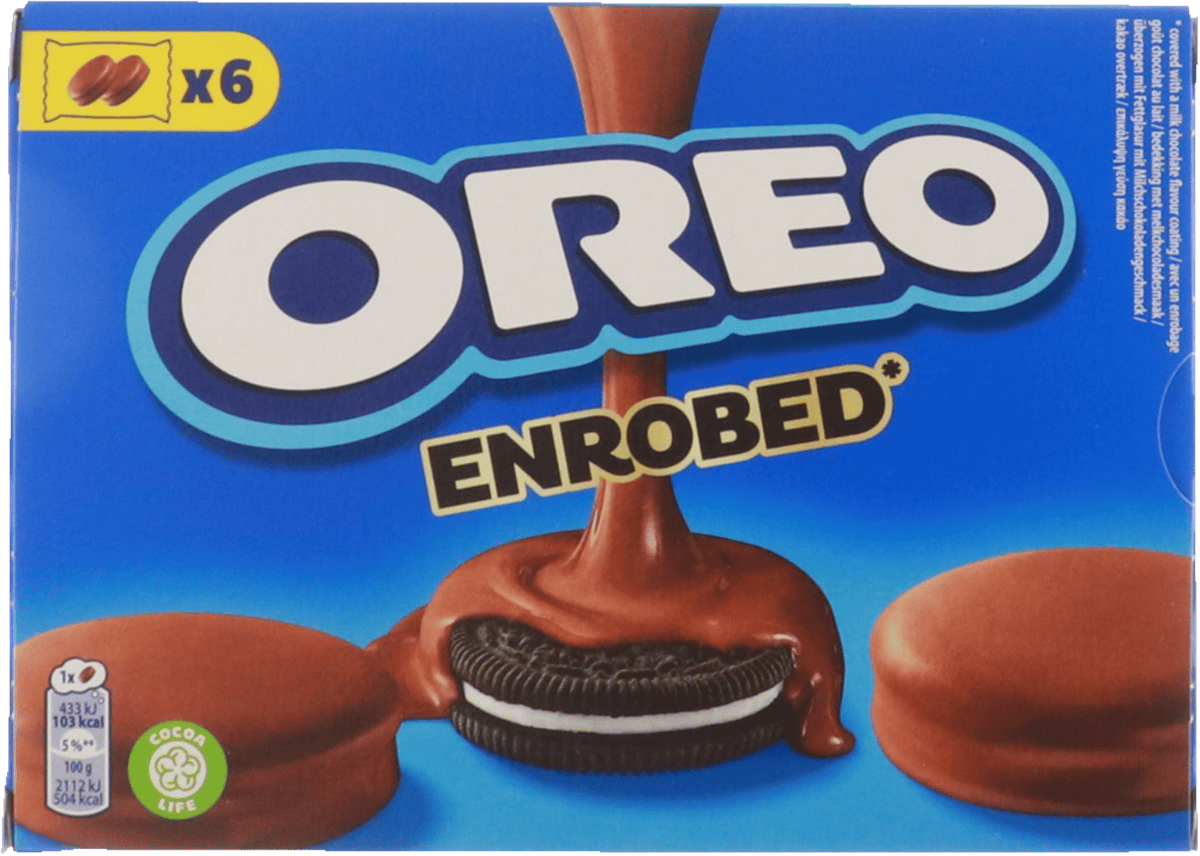 Oreo Enrobed Milk Chocolate 246g
