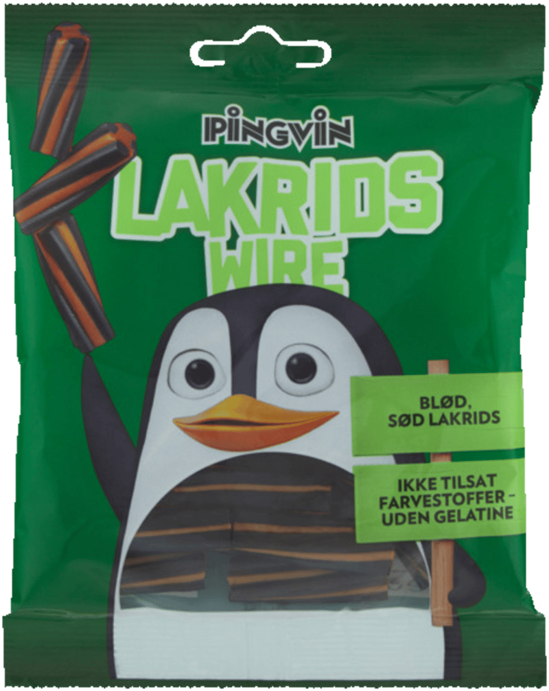 Lakridswire Toms Pingvin