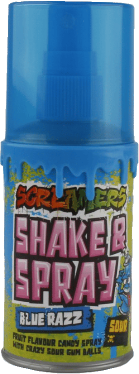 Screamers Spray Blue Razz