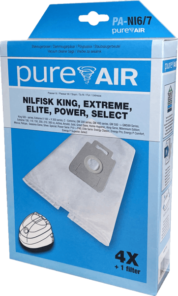 Modelbillede af Støvsugerposer Nilfisk Extreme GM-500 NI6