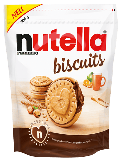 Modelbillede af Nutella Biscuits 304g