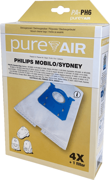 Støvsugerposer Philips Sydney (147804) PHI6