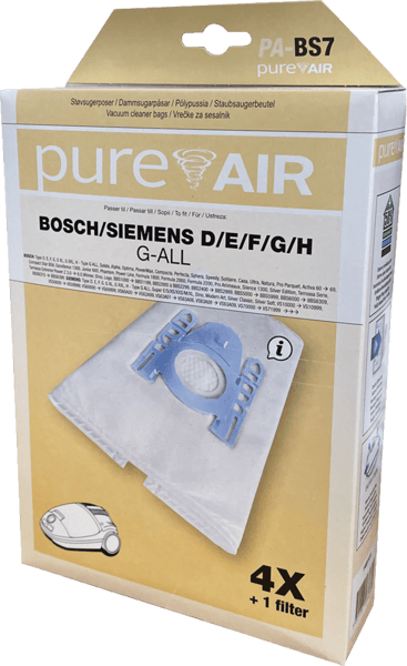 Støvsugerposer Siemens BS7 (147101)