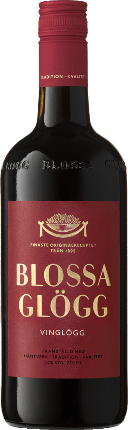 Blossa Gløgg 10% 0,75 l.