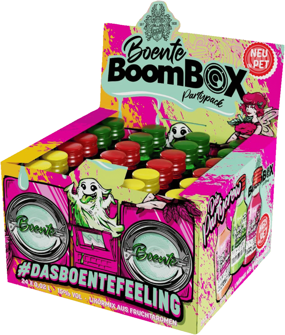 Boente´s Boom 24x0,02L  15% 0,48l