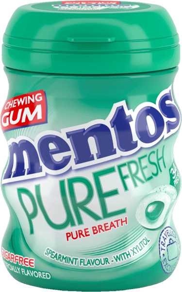 Modelbillede af Spearmint Gum Mentos 68g