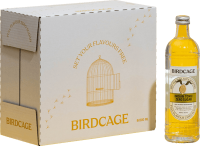 Modellbild av Birdcage Zero Sugar Indian Tonic Water 8x0,5l