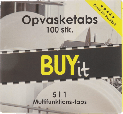 Modelbillede af Opvasketabs 100 stk. Buyit