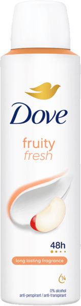 Modelbillede af Dove Deo Spray Fruity Fresh 150 ml.