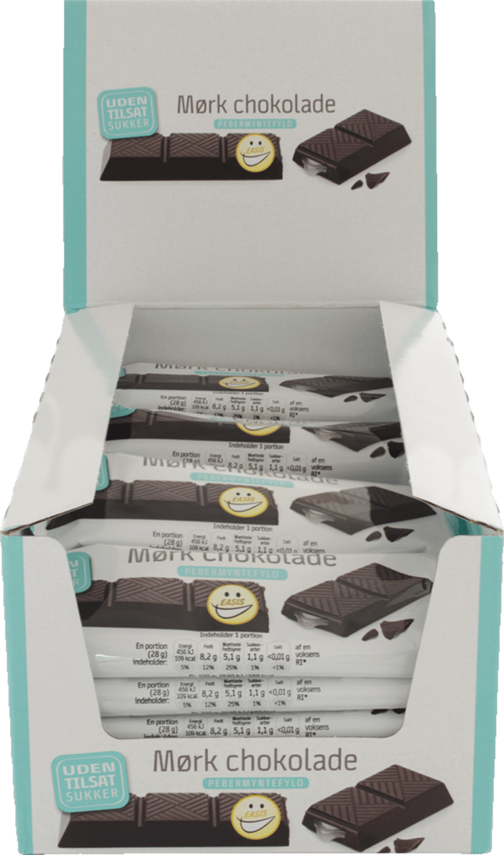 Easis Mrk Chokoladebar m. Mintfyld