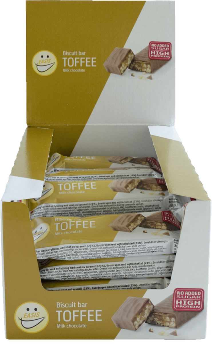 EASIS Biscuit Bar Toffee