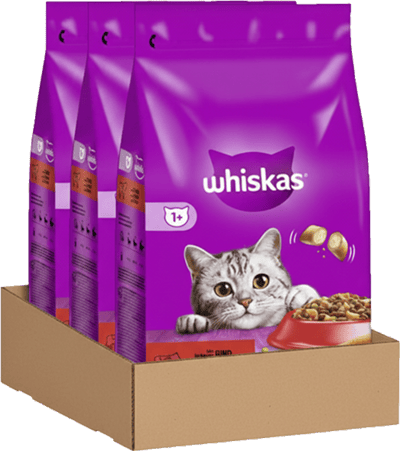 Modelbillede af Whiskas Okse 3,8 kg.