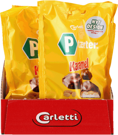 Modelbillede af P-tærter Karamel Carletti 18x60g