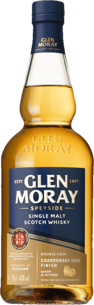 Modellbild av Glen Moray Chardonnay Cask 40% 70 cl.