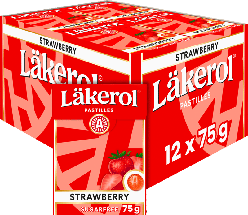 Läkerol Strawberry Cloetta
