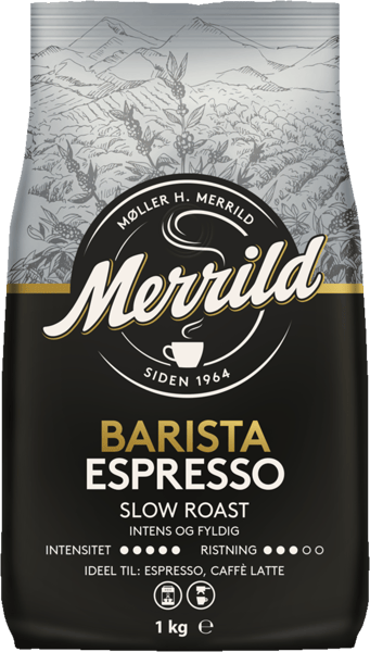 Modelbillede af Barista Espresso Merrild Helbønne 1 kg