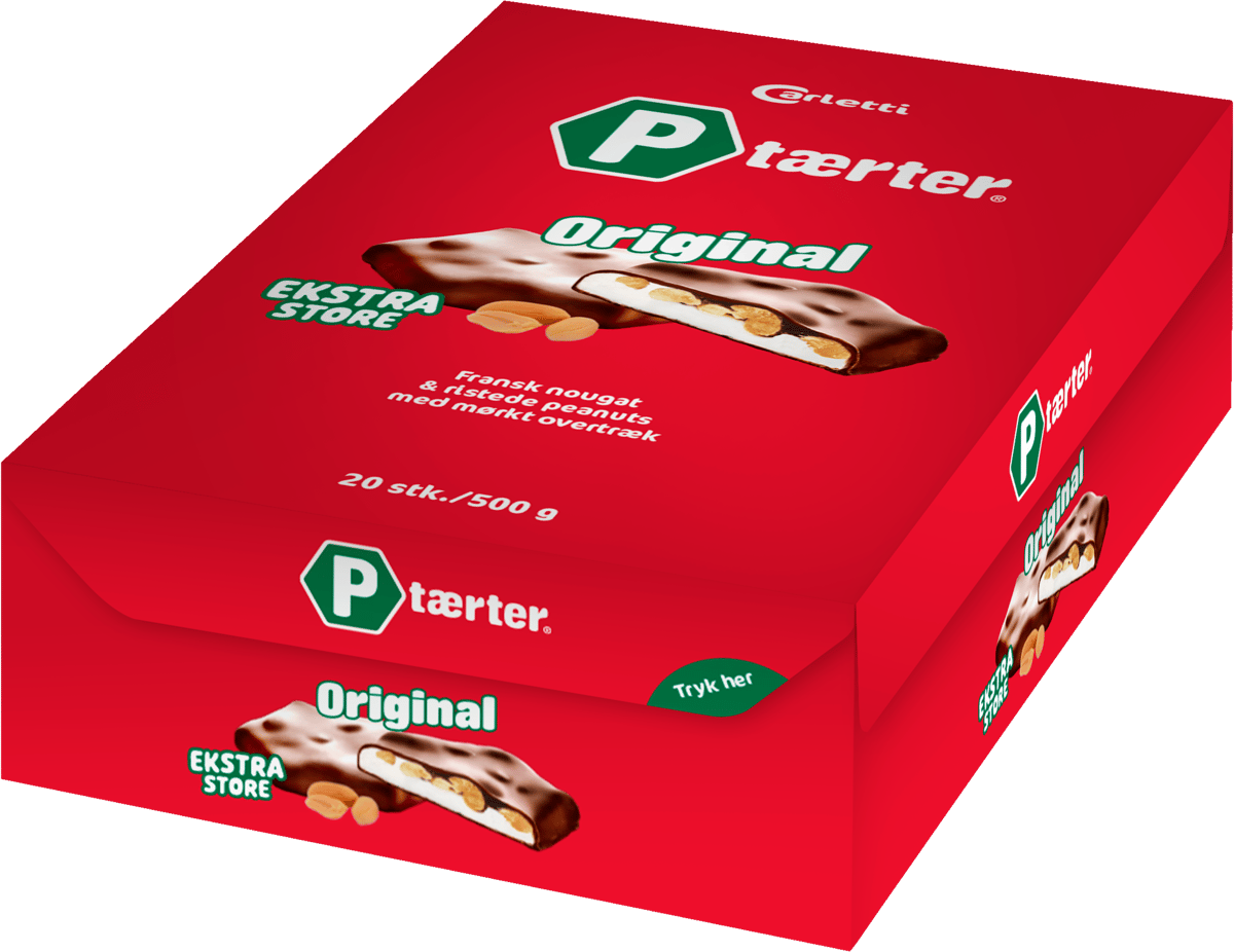 Carletti P-tærter 500g