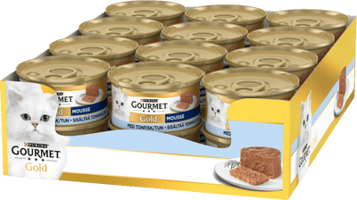 Modellbild av Gourmet Gold Tunfisk Mousse, 24x85 g