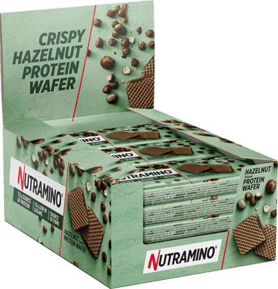 Modelbillede af Nutramino Protein Vaffel Hasselnød  39g