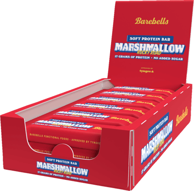 Modelbillede af Barebells Bars Marshmallow Rocky Road 55g.