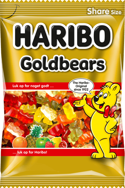 Modelbillede af Haribo Goldbears 375 g