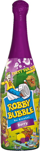 Modellbild av Robby Bubble Berry Alkoholfri