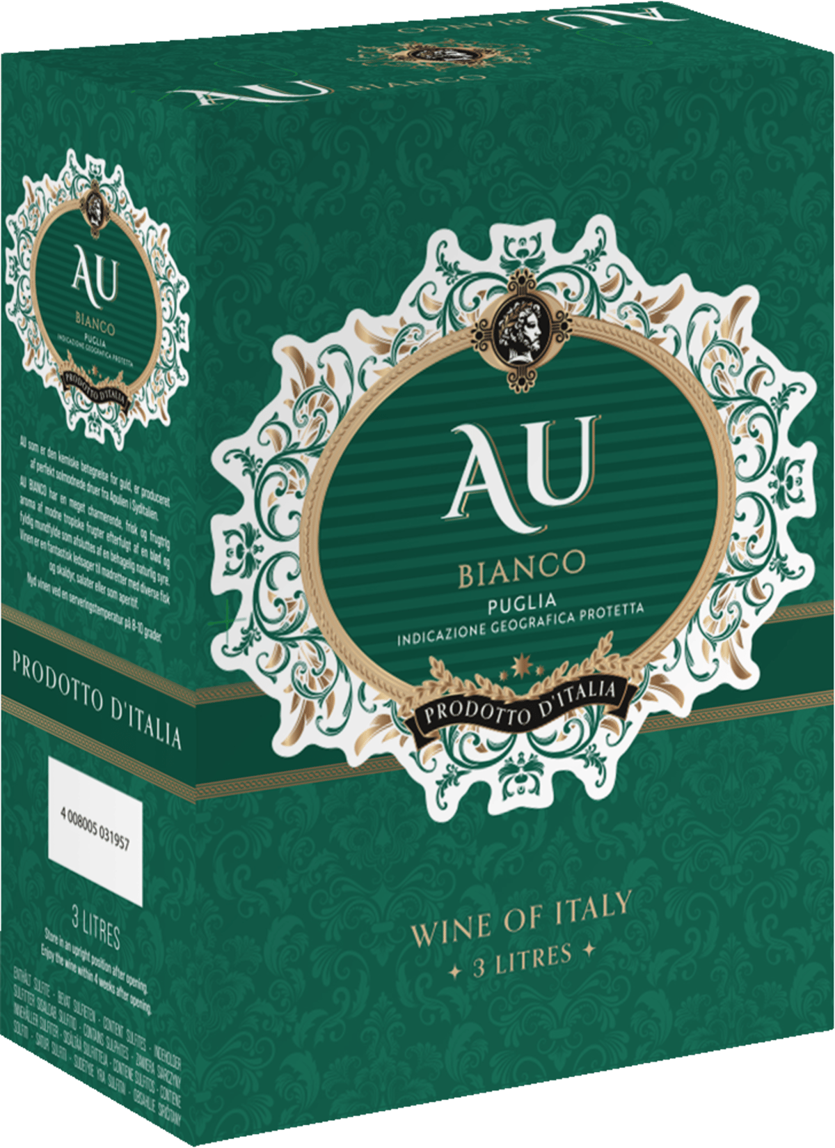 AU Bianco 3L BIB