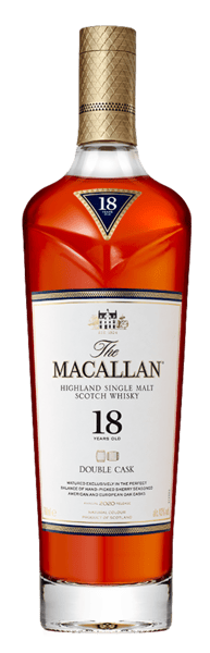 Modelbillede af Macallan 18 YO Double Cask 43% 0,7 l.