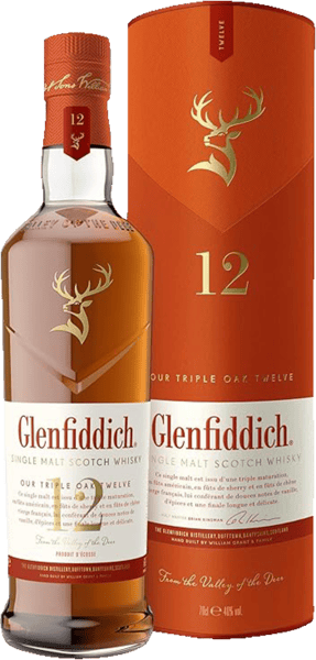Modellbild av Glenfiddich 12yo Triple Oak 40% 0,7L