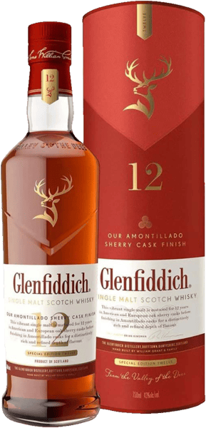 Modelbillede af Glenfiddich 12YO Sherry Cask 43% 0,7L