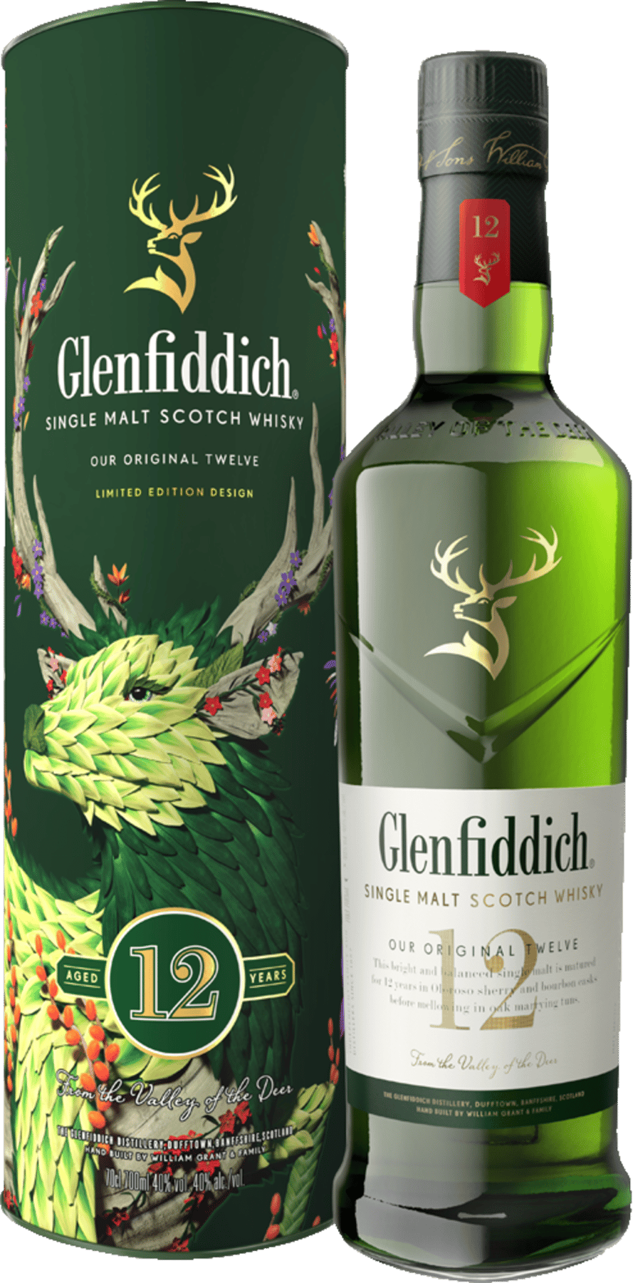 Glenfiddich 12yo Festive 40% 0,7L