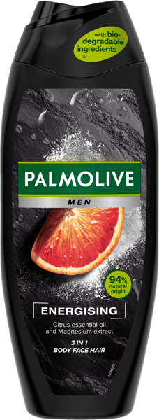 5 stk. Palmolive Shower Gel Energising (Rød) 500 ml.