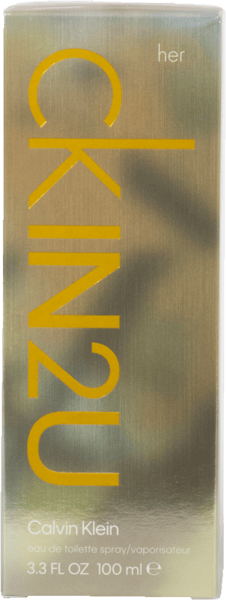 Modellbild av Calvin Klein In2u Women EDT 100 ml