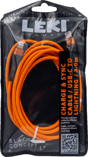 Modelbillede af Leki Braided Kabel USB-C to Lightning 2.0 m