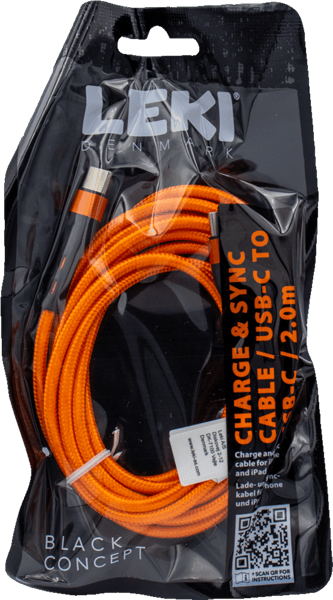 Modelbillede af Leki Braided Kabel USB-C to USB-C 2.0 m
