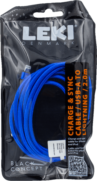 Modelbillede af Leki Braided Kabel USB-A to Lightning 2.0 m