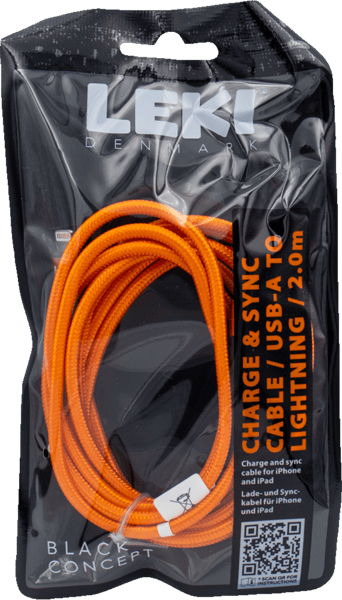 Modelbillede af Leki Braided Kabel USB-A to Lightning 2.0 m