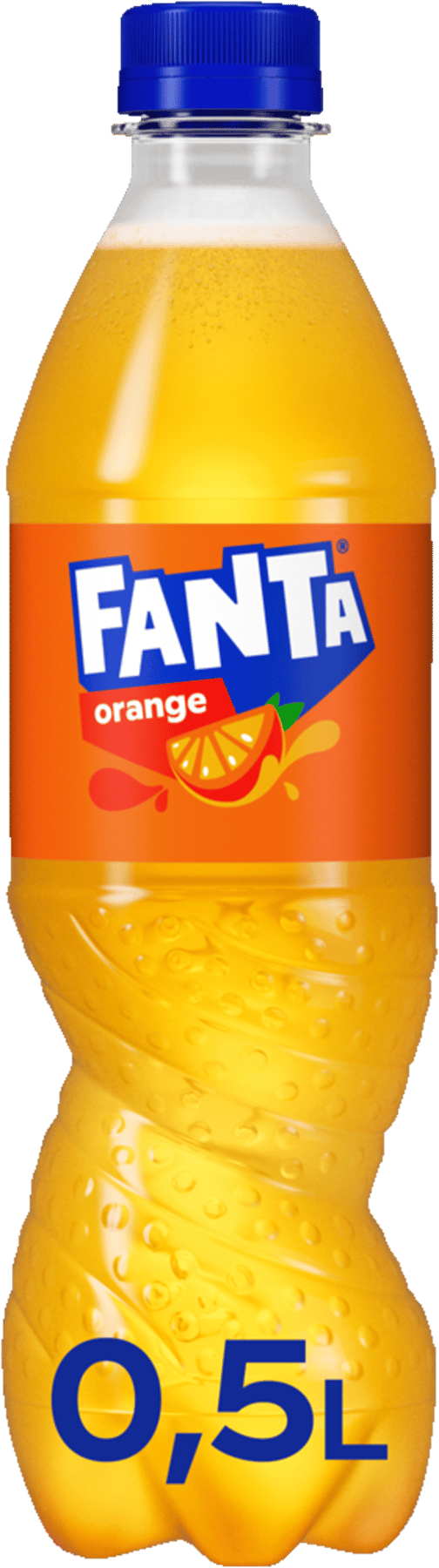 Fanta Orange 0,5 l. + pant