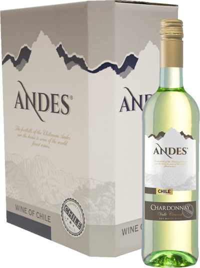 Modellbild av Andes Chardonnay 0,75 l.